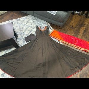 Anarkali dress Indian wedding dress